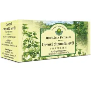 Herbária Orvosi citromfű levél tea filteres 25x