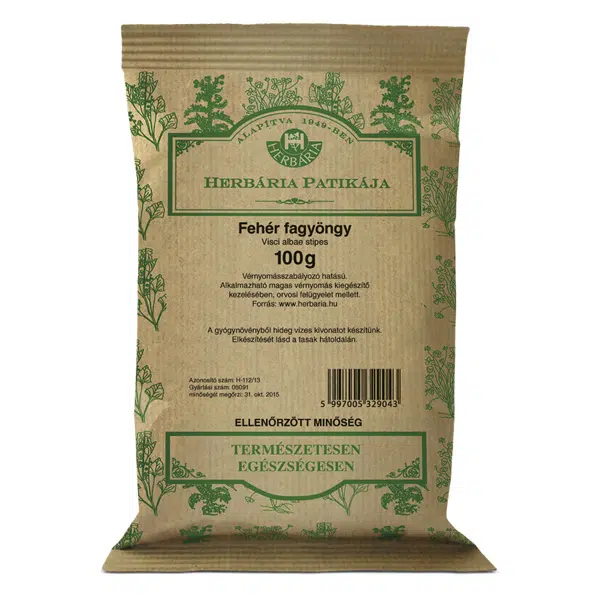 Herbária Fehér fagyöngy tea 100g Herbária Fehér fagyöngy tea 100g