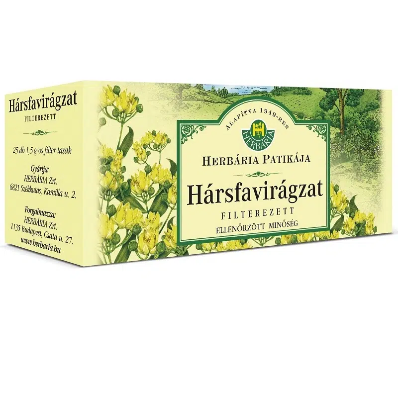 Herbária hársfavirág filteres 25x Herbária hársfavirág filteres 25x
