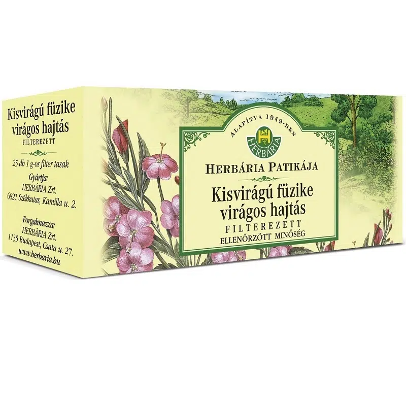 Herbária kisvirágú füzike filteres 25x Herbária kisvirágú füzike filteres 25x