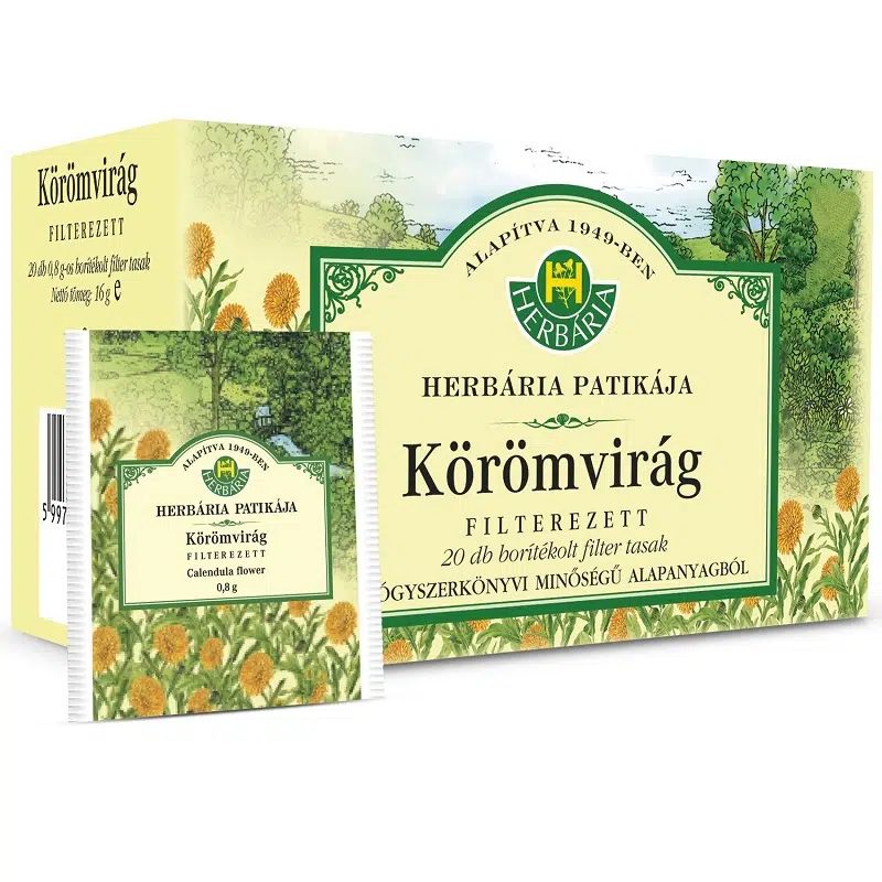 Herbária körömvirág filteres 20x Herbária körömvirág filteres 20x