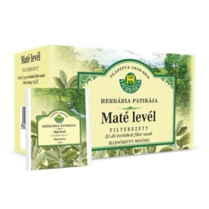 Herbária mate levél filteres 20x