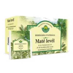 Herbária mate levél filteres 20x