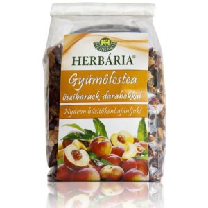 Herbária gyümölcstea őszibarack darabokkal 120g