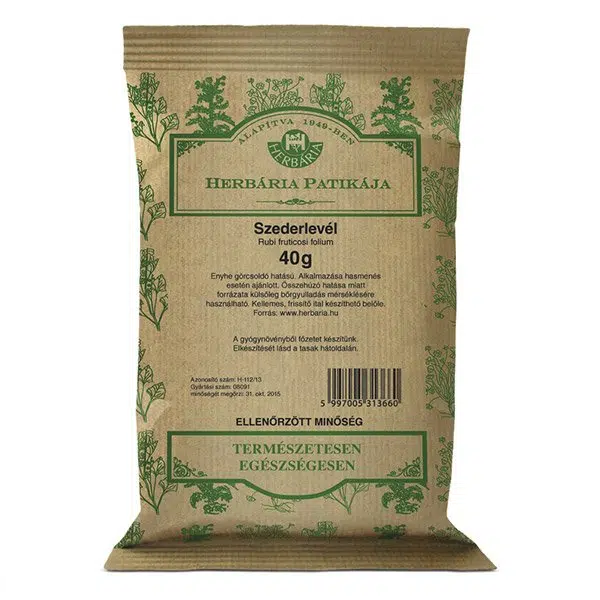 Herbária szederlevél 40g Herbária szederlevél 40g