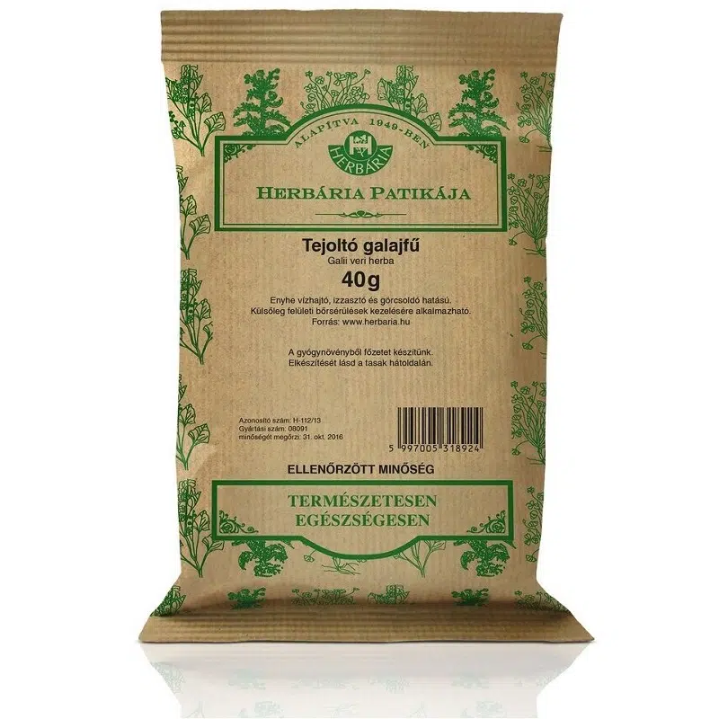 Herbária tejoltó galajfű szálas 40g Herbária tejoltó galajfű szálas 40g
