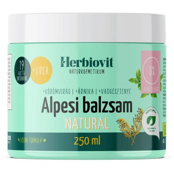 Herbiovit Alpesi balzsam natural 250ml Herbiovit Alpesi balzsam natural 250ml