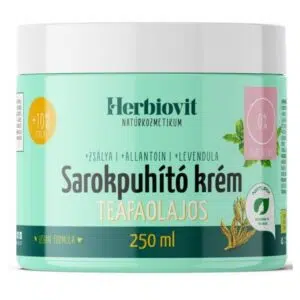 Herbiovit Sarokpuhító krém teafaolajos 250ml
