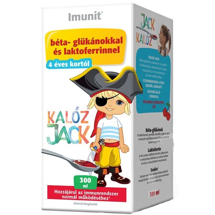 Imunit Kalóz Jack szirup 300ml Imunit Kalóz Jack szirup 300ml