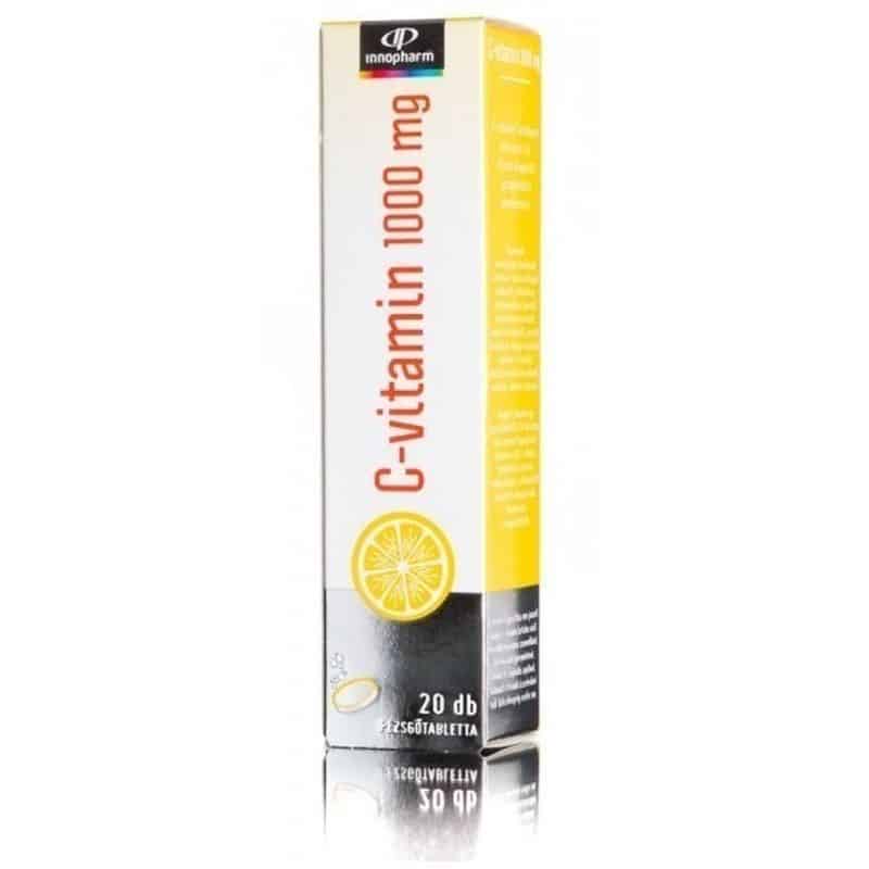 Innopharm pezsgőtabletta c-vitamin 1000 20 db Innopharm pezsgőtabletta c-vitamin 1000 20 db