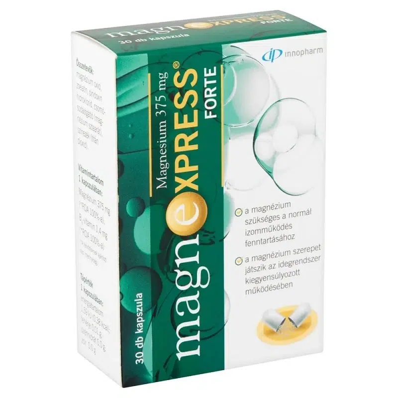 Innopharm Magnexpress Forte kapszula 30db Innopharm Magnexpress Forte kapszula 30db