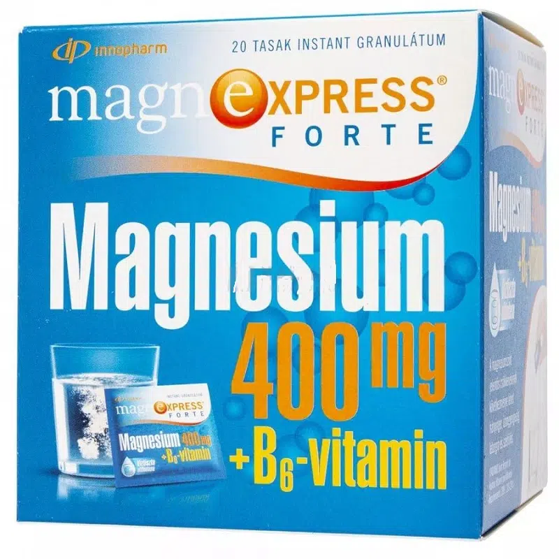 Innopharm Magnexpress Forte 400mg granulátum 20db Innopharm Magnexpress Forte 400mg granulátum 20db