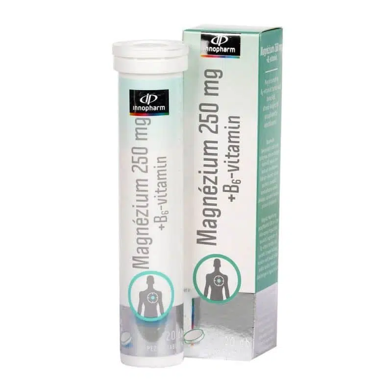 Innopharm pezsgőtabletta magnesium+b6 20 db Innopharm pezsgőtabletta magnesium+b6 20 db