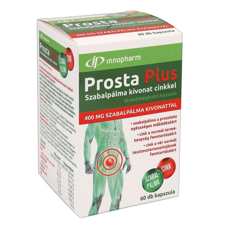 Innopharm Prosta Plus 400mg kapszula 60db Innopharm Prosta Plus 400mg kapszula 60db