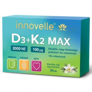 Innovelle D3+K2 Max 2000NE rágótabletta 30db