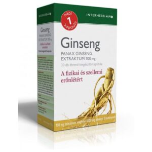 Interherb Ginseng Extraktum kapszula 30db