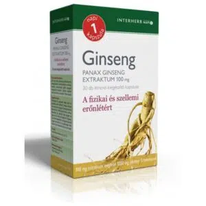 Interherb Ginseng Extraktum kapszula 30db