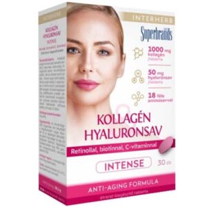 Interherb Kollagén Hyaluronsav Intense tabletta 30db