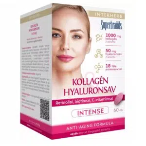 Interherb Kollagén Hyaluronsav Intense tabletta 60db
