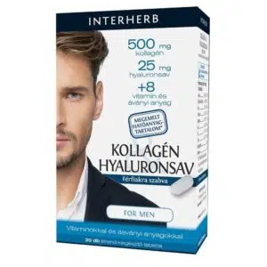 Interherb Kollagén Hyaluronsav Men kapszula 30db