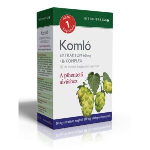 Interherb Komló extraktum + B-komplex kapszula 30db
