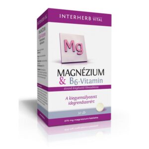 Interherb Magnézium+B6 vitamin 30db