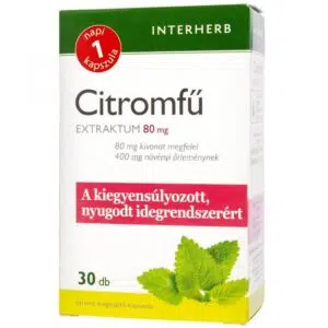 Interherb Citromfű extraktum kapszula 30db