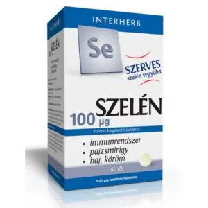 Interherb Szerves Szelén 100mcg tabletta 60db
