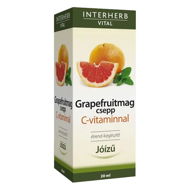 Interherb Grapefruitmag csepp C-vitaminnal 20ml Interherb Grapefruitmag csepp C-vitaminnal 20ml