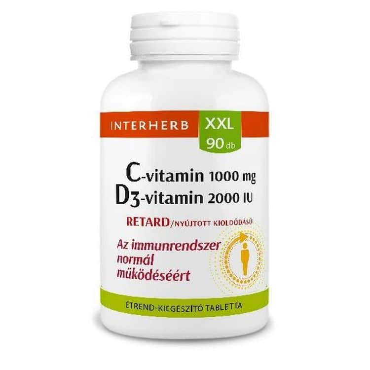 Interherb XXL C+D retard 90 db Interherb XXL C+D retard 90 db