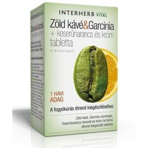 Interherb Zöld kávé&Garcinia tabletta 60 db