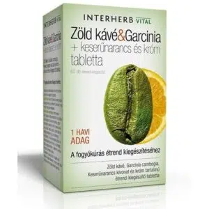 Interherb Zöld kávé&Garcinia tabletta 60 db
