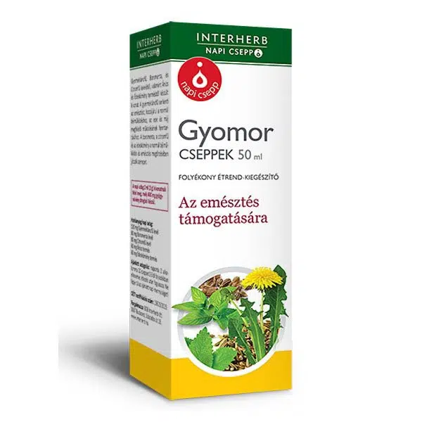 Interherb Napi csepp gyomor cseppek 50ml Interherb Napi csepp gyomor cseppek 50ml