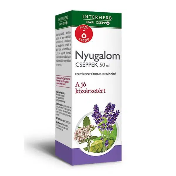 Interherb Napi csepp nyugalom cseppek 50ml Interherb Napi csepp nyugalom cseppek 50ml