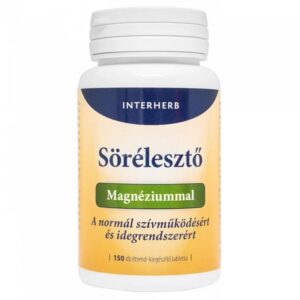 Interherb Sörélesztő tabletta magnéziummal 150 db