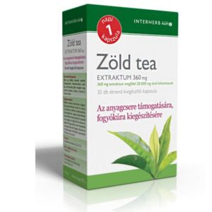 Interherb Zöld tea kapszula 30 db
