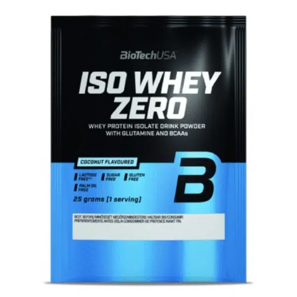 Biotech 100% IsoWhey ZERO kókusz 10x25 g Biotech 100% IsoWhey ZERO kókusz 10x25 g