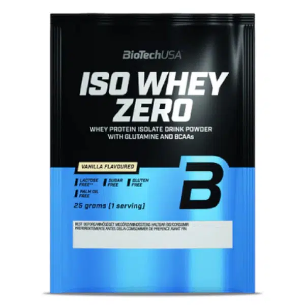 Biotech 100% IsoWhey ZERO vanília 10x25 g Biotech 100% IsoWhey ZERO vanília 10x25 g