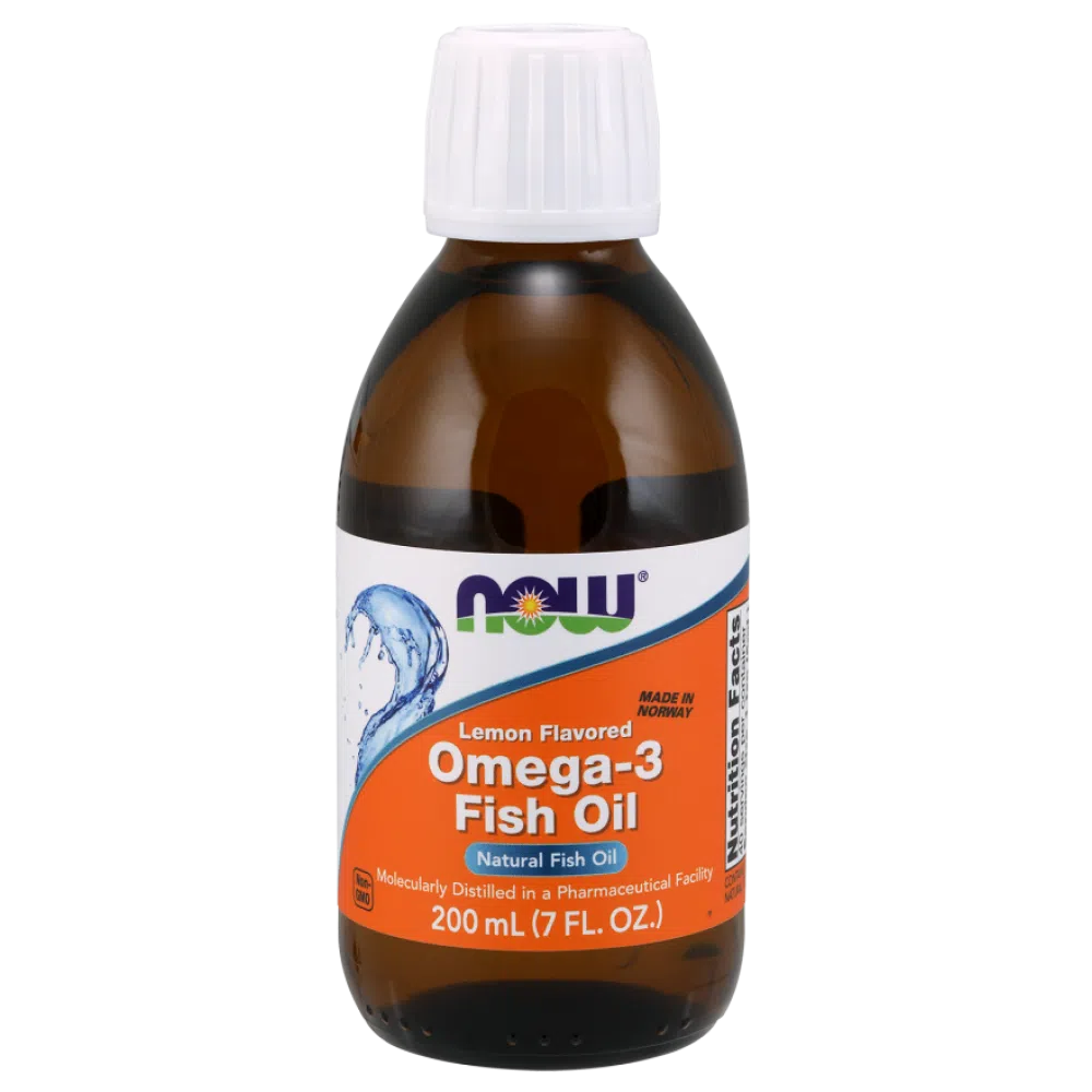 Now Omega-3 citromos halolaj 200 ml Now Omega-3 citromos halolaj 200 ml