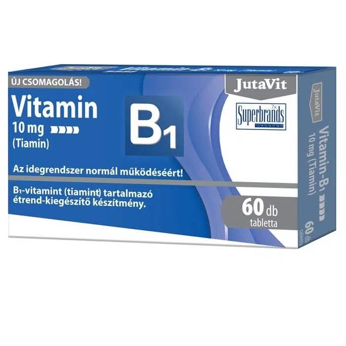 Jutavit vitamin B1 tabletta 60 db Jutavit vitamin B1 tabletta 60 db