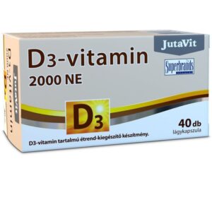 JutaVit D3-vitamin 2000NE lágykapszula 40db
