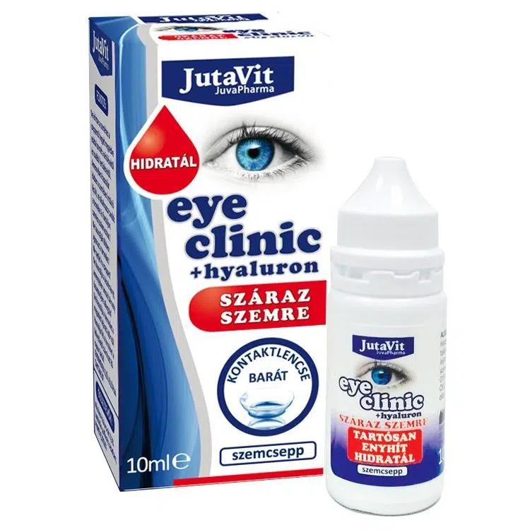 Jutavit Eye Clinic száraz szemre 10ml Jutavit Eye Clinic száraz szemre 10ml
