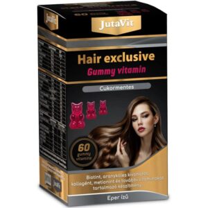 Jutavit Hair Exclusive gumivitamin 60db (EPER ÍZŰ)