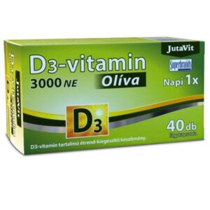 JutaVit D3-vitamin 3000NE Olíva 40db
