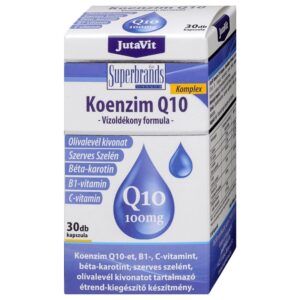 Jutavit Koenzim Q10 100mg vízoldékony 30db