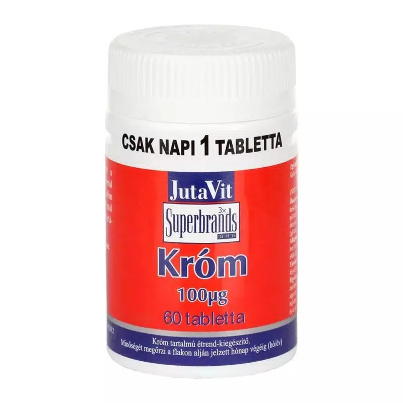 Jutavit króm tabletta 60 db Jutavit króm tabletta 60 db
