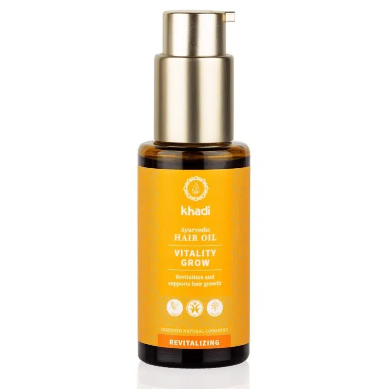 Khadi Vitality Grow Ayurvédiikus hajolaj 50ml Khadi Vitality Grow Ayurvédiikus hajolaj 50ml