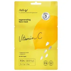 Kili.g Regeneráló arcmaszk C-vitaminnal 3x7g
