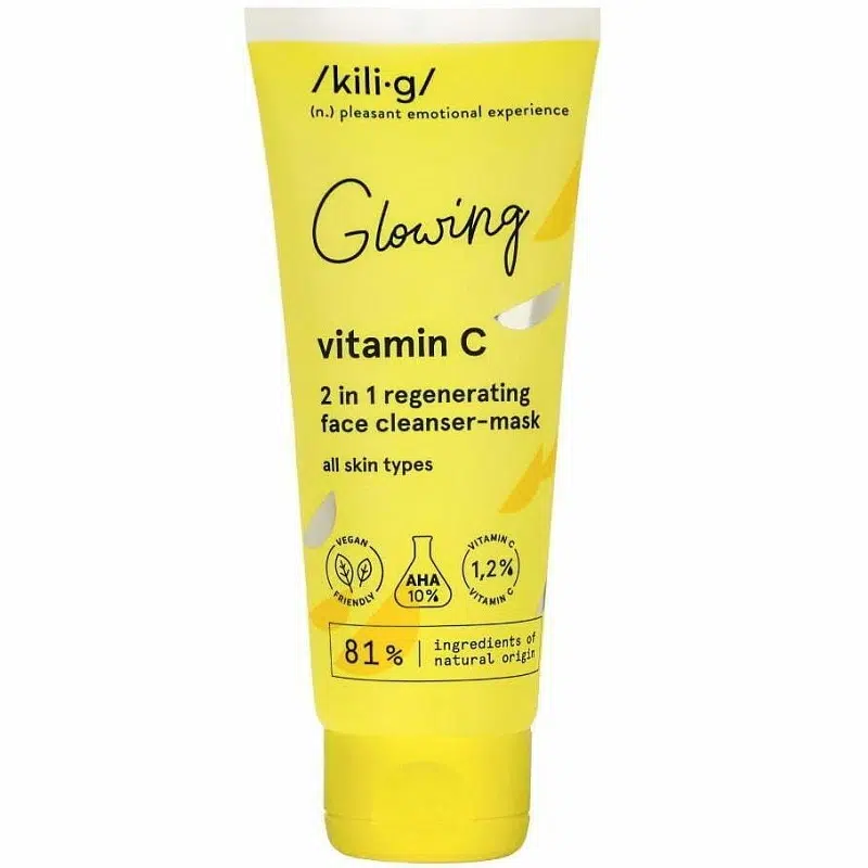 Kili.g Regeneráló arctisztító és maszk C-vitaminnal 75ml Kili.g Regeneráló arctisztító és maszk C-vitaminnal 75ml