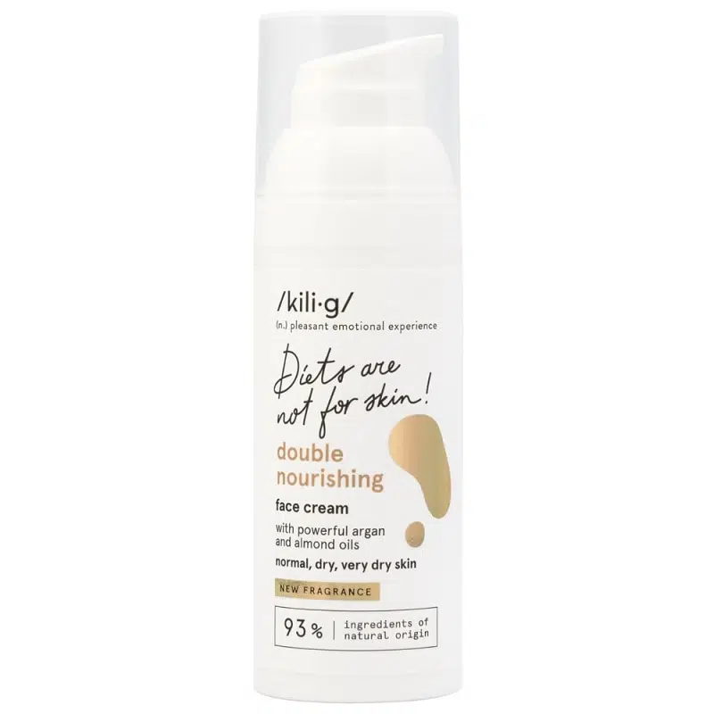 Kili.g Tápláló arckrém argán- és mandulaolajjal 50ml Kili.g Tápláló arckrém argán- és mandulaolajjal 50ml